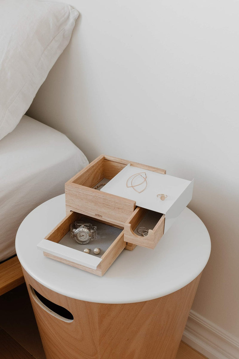 UMBRA - Stowit Mini Storage Box Home & Kitchen White - Natural