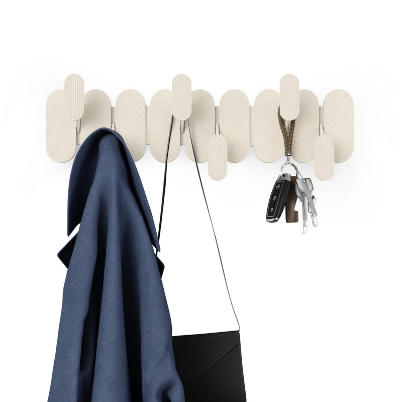 UMBRA - Tempo 6 Wall Hook _ Sand Home & Kitchen