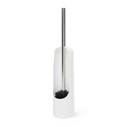 UMBRA - Touch Toilet Brush | Modern Compact Bathroom Brush with Holder & Stand Home & Kitchen White