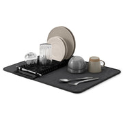 UMBRA - UDry Dish Drying Rack with Mat Home & Kitchen Black