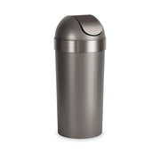 UMBRA - Venti Trash Can | Modern Ventilated Waste Bin Home & Kitchen Pewter