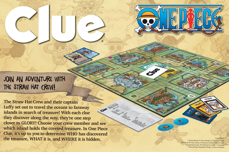 USAopoly - CLUE - ONE PIECE Games & Toys