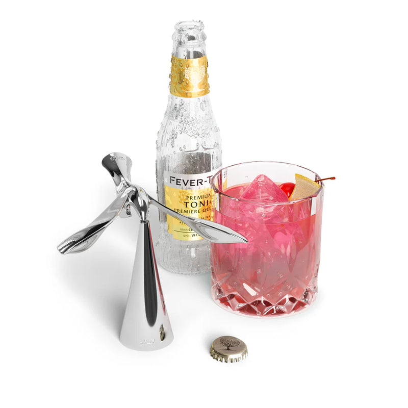 UMBRA - Tipsy Balancing Bottle Opener _ Chrome
