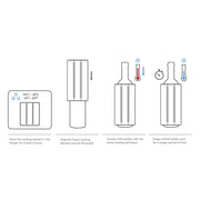 VACUVIN - Active Cooler Wine Hexo Sand Home & Kitchen
