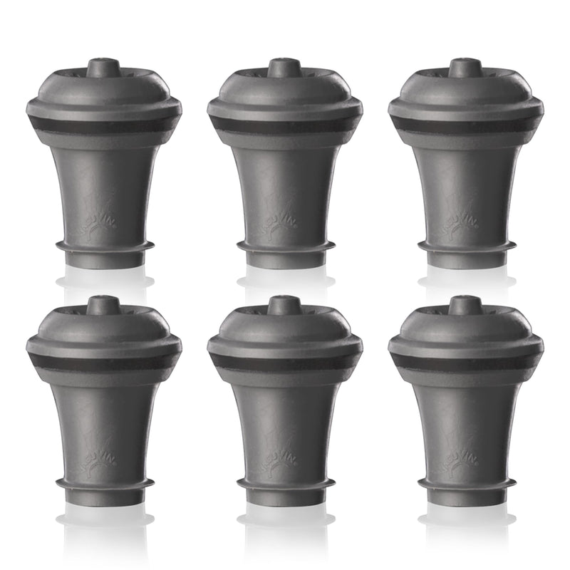VACUVIN - Vacuum Wine Stopper 6 / ST Gray Home & Kitchen