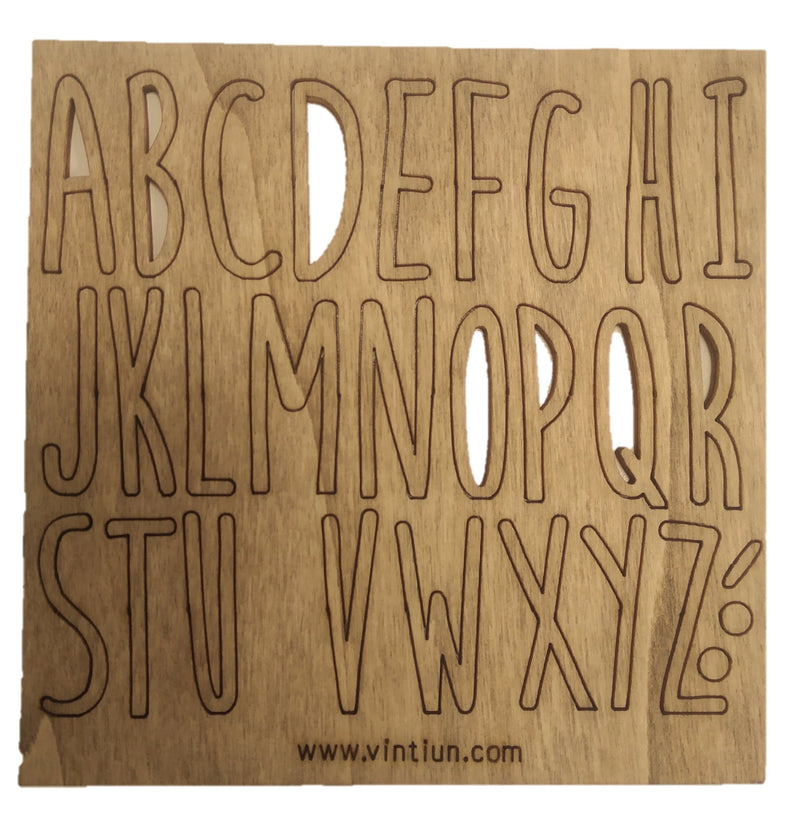 Vintiun - Extra Alphabet Lettering