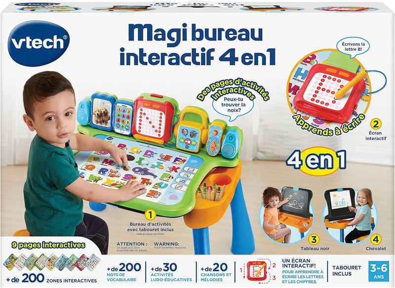 Vtech - Magi bureau interactif 4 en 1 (French Version) Toys & Games