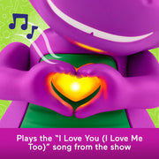 Barney - Heart Hands Interactive Figure - Product detail or play view 4