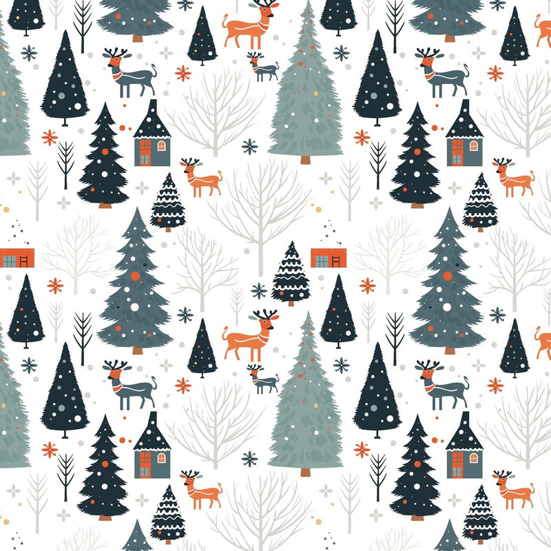 WRAPPING PAPER - REAM: XMAS WRAPPING - ALPINE Toys & Games