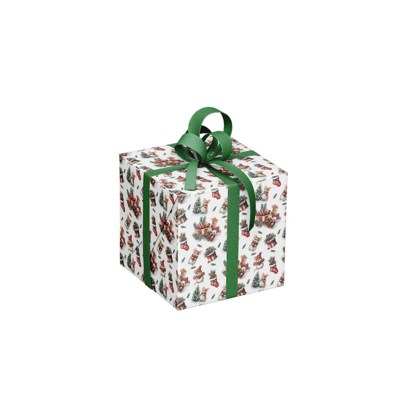 WRAPPING PAPER - REAM: XMAS WRAPPING - TINY FRIENDS Toys & Games