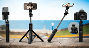 Xtech - SnapFlex Vlogging Selfie Stick Tripod with Remote - Black - XSS - 211 Electronics