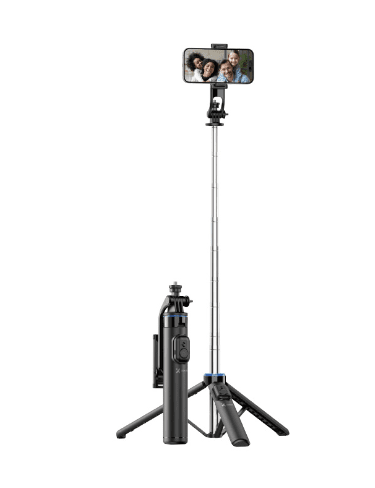 Xtech - SnapFlex Vlogging Selfie Stick Tripod with Remote - Black - XSS - 211 Electronics