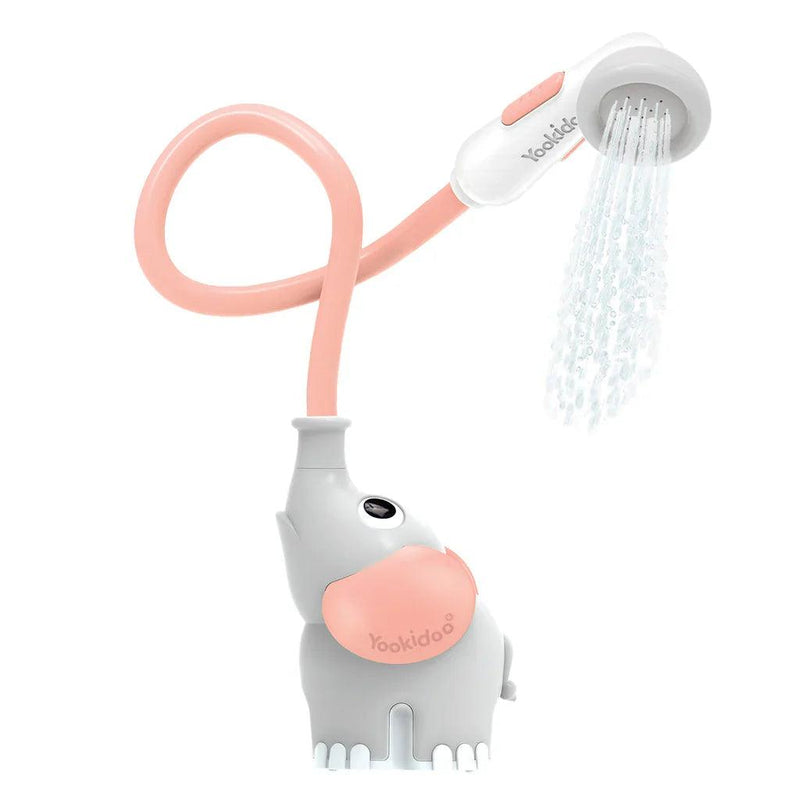 Yookidoo - Elephant Baby Bath Shower Head Games & Toys pink