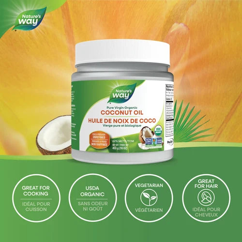 Nature's Way - Coconut Oil - Organic Pure Virgin