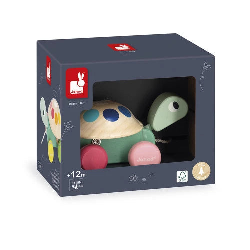 Janod - Zigolos - Pull-Along Turtle