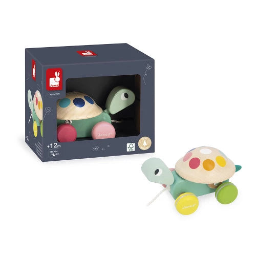 Janod - Zigolos - Pull-Along Turtle