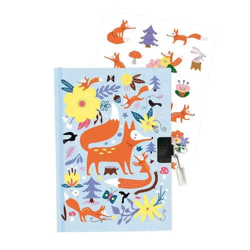 My Mandarine Secret Journal – Foxes detail