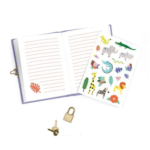 My Mandarine Secret Journal – Savannah contents