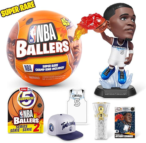 ZURU - 5 SURPRISE - NBA BALLERS - S2 - CDU ASST Toys & Games