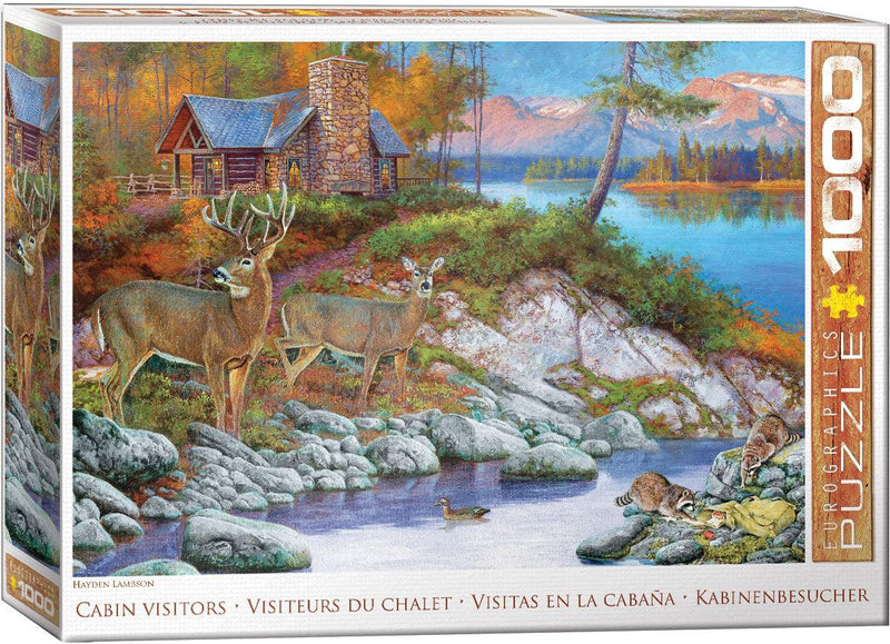Eurographics - Cabin Visitors by Hayden Lambson (1000pc Puzzle)