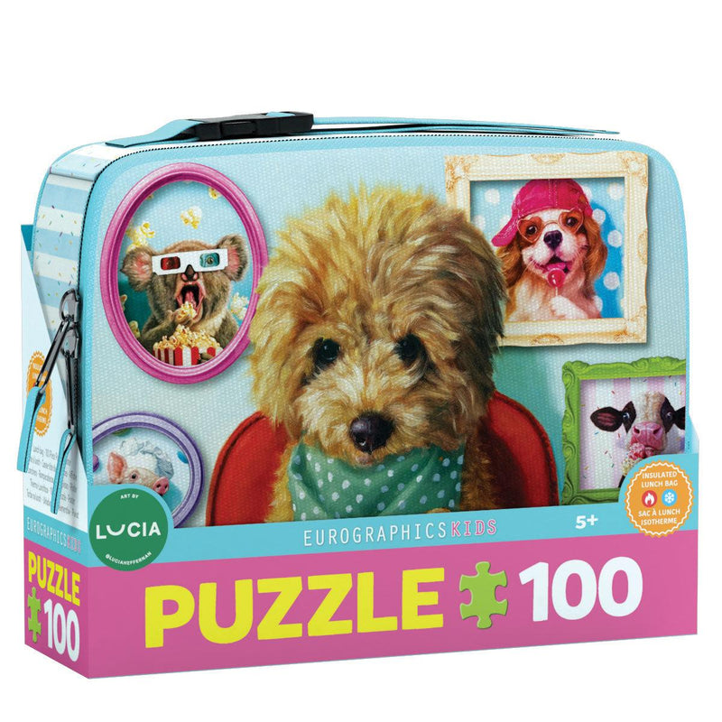Eurographics - Dinner Time Lunch Bag (LUNCH BAG 100pc puzzle)