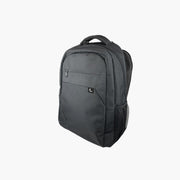 Xtech - Backpack 156in Bristol Adjustable Shoulder Straps Padded Back 2 Side Mesh Pockets - Black - Limolin 