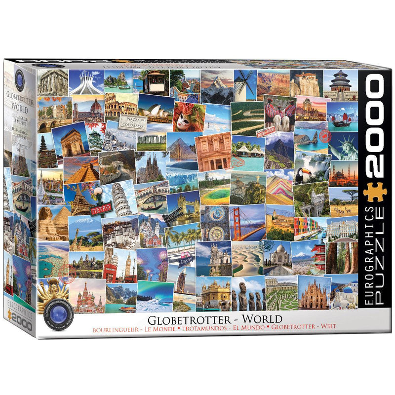 Eurographics - World - Globetrotter 2000 Pc (2000-Piece Puzzle)