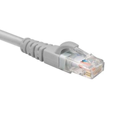 Nexxt - Networking Cat6 1ft UTP Gigabit Ethernet Cable 4 Pairs 23AWG CMR UL ETL Verified - Gray - Limolin 